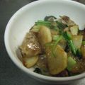 sunnyyoko's cooksnap of when they made 塩麹さんで★カブと豚肉の甘辛炒め.
