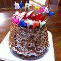 ＊原田家's cooksnap of when they made チョコクグロフケーキ.