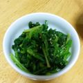 ☆しゃけ☆'s cooksnap of when they made 美味しい　ホウレン草ナムル.