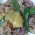 もな×けぃ♥・ｗ・♥'s cooksnap of when they made レトルトいらず！青椒肉絲.