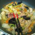 あひる3世's cooksnap of when they made 野菜いっぱい食べれる！海鮮五目焼きそば★.