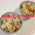 papikun's cooksnap of when they made 韓国のお出汁ダシダdeチャーハン.