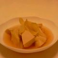me.me's cooksnap of when they made 新玉ねぎと高野豆腐の含め煮.