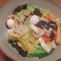 如月あや's cooksnap of when they made 残っていた野菜で・野菜たっぷりあんかけ丼.