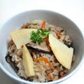 ３児ママCafe's cooksnap of when they made 塩麹豚と筍の炊き込みご飯.