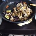 hfighters's cooksnap of when they made 簡単美味♪3分で豚肉と茄子のポン酢炒め！.