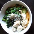 ハナザル's cooksnap of when they made 簡単♪　山芋おくら丼＾＾.