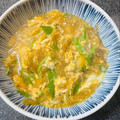 ☆kunchan☆'s cooksnap of when they made シャキッ絹さやとしんなり玉ねぎの卵とじ.