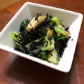 小米3HRW7☆'s cooksnap of when they made 小松菜と油揚げとひじきの炒め煮.