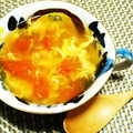 ミナいちご's cooksnap of when they made 簡単☆トマトと卵のスープ☆取り分けOK.