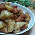ましゅまろcocoa's cooksnap of when they made ジャガイモとあらびきウィンナーの炒め物.