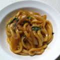 むちゅーるぅ's cooksnap of when they made 甘っ辛☆ちくわうどん.