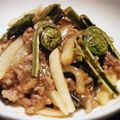 莉彩パパ's cooksnap of when they made 山菜の麻婆風♪.
