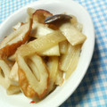 キョク's cooksnap of when they made 大根とエリンギの炒め.