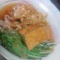 タカシィ's cooksnap of when they made プレ農家めし◆厚揚げと豚肉と青菜の煮物.