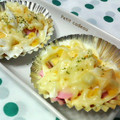 キョク's cooksnap of when they made おさかなのソーセージのチーズ焼き.