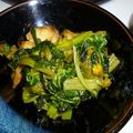 まゆらく's cooksnap of when they made やちぶき（エゾノリュウキンカ）の油炒め♪.