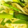 salaula's cooksnap of when they made 簡単もやしとニラのナムル.