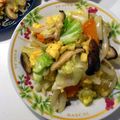 大王イカ's cooksnap of when they made いつもの卵野菜炒め☆.