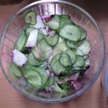 higekuma's cooksnap of when they made きゅうりとたこの味噌和え.