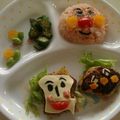 せつこば's cooksnap of when they made ２才☆誕生日アンパンマン.