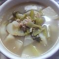 GYAGYA's cooksnap of when they made ＋　カブとベーコンのトロトロスープ　＋.