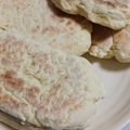りゅう坊ちゃん's cooksnap of when they made ホットケーキミックスで超簡単【ナン】.