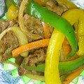 にこはるん's cooksnap of when they made 簡単‼青椒肉絲風炒め.