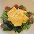 晴れ女☆夏女's cooksnap of when they made ほうれん草とたまごの炒めもの.