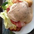 あっこたん★'s cooksnap of when they made エッグベネディクト風トースト＆豆腐ソース.