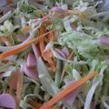 dorafan's cooksnap of when they made 魚肉ソーセージとキャベツの超簡単サラダ.