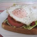 ルカルカナイト's cooksnap of when they made とろ～☆しぁ～わせ♪ＢＬＴオープンサンド.