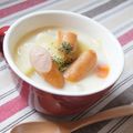 ななクレープ's cooksnap of when they made 簡単☆ゴロゴロ野菜のミルクスープ煮.
