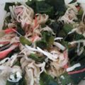 m1m133's cooksnap of when they made さっぱり*切干大根とカニカマの中華サラダ.