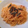なるありママ's cooksnap of when they made ☆簡単☆蟹のトマトクリームパスタ.