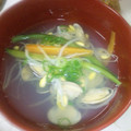 kisa518's cooksnap of when they made 豆もやしとアサリのスープ.