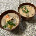 yesmama's cooksnap of when they made ♡鮭の粕汁♡具が大きい!おばぁちゃんの味.