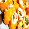 コロンサン's cooksnap of when they made ささみの紫蘇うめチーズフライ.