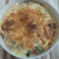 ＫeＮ犬's cooksnap of when they made ほうれん草の簡単豆乳グラタン.