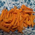 やみっきぃー's cooksnap of when they made 人参を炒めただけ。.