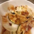 yachon's cooksnap of when they made 取れたて茄子で!なすと玉ねぎの簡単サラダ.
