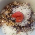 かぴーな's cooksnap of when they made 夜食にも♪ごま香る塩昆布とゆかり茶漬け.
