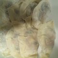 clacan's cooksnap of when they made 手作り餃子の皮.