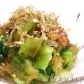 MAMAJA's cooksnap of when they made 青梗菜の梅なめたけ和え.