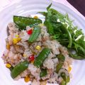 ミセス♡ エス's cooksnap of when they made ✿混ぜるだけでお店の♡ガーリックピラフ✿.