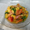 ☆komi☆'s cooksnap of when they made トマトと卵の炒め物.
