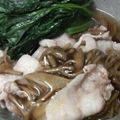 kimimaruo's cooksnap of when they made 豚腹茆露《ぶたばらじゅんさいつゆ》.