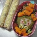 赤い電話's cooksnap of when they made ＊キャラ弁＊　黒頭巾の猫だニャー♪.