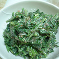 myukitty's cooksnap of when they made ほうれん草のあぶらえ（えごま）和え.
