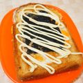 REI_MAM's cooksnap of when they made 簡単☆のりチーズトースト.